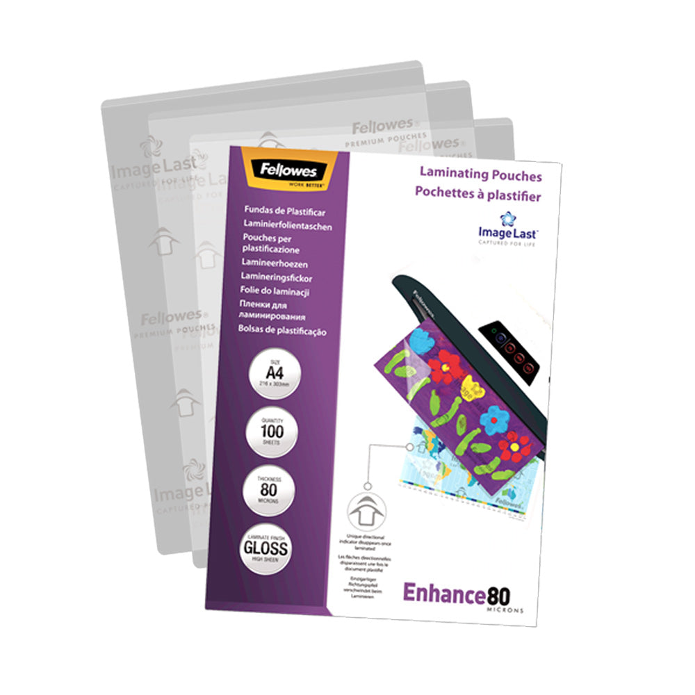 Bolsas de Plastificar A4 216x303mm 80mic 100un