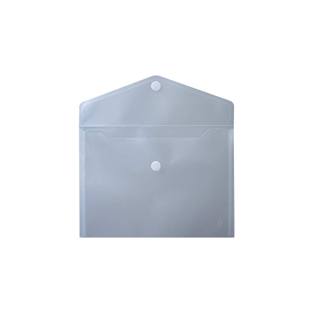 Bolsa 250x180mm A5 Envelope Fecho Velcro Plástico Transp.