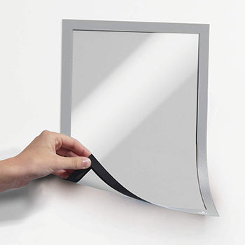 Moldura Magnética A4 Duraframe 4869-23 Prata 5un
