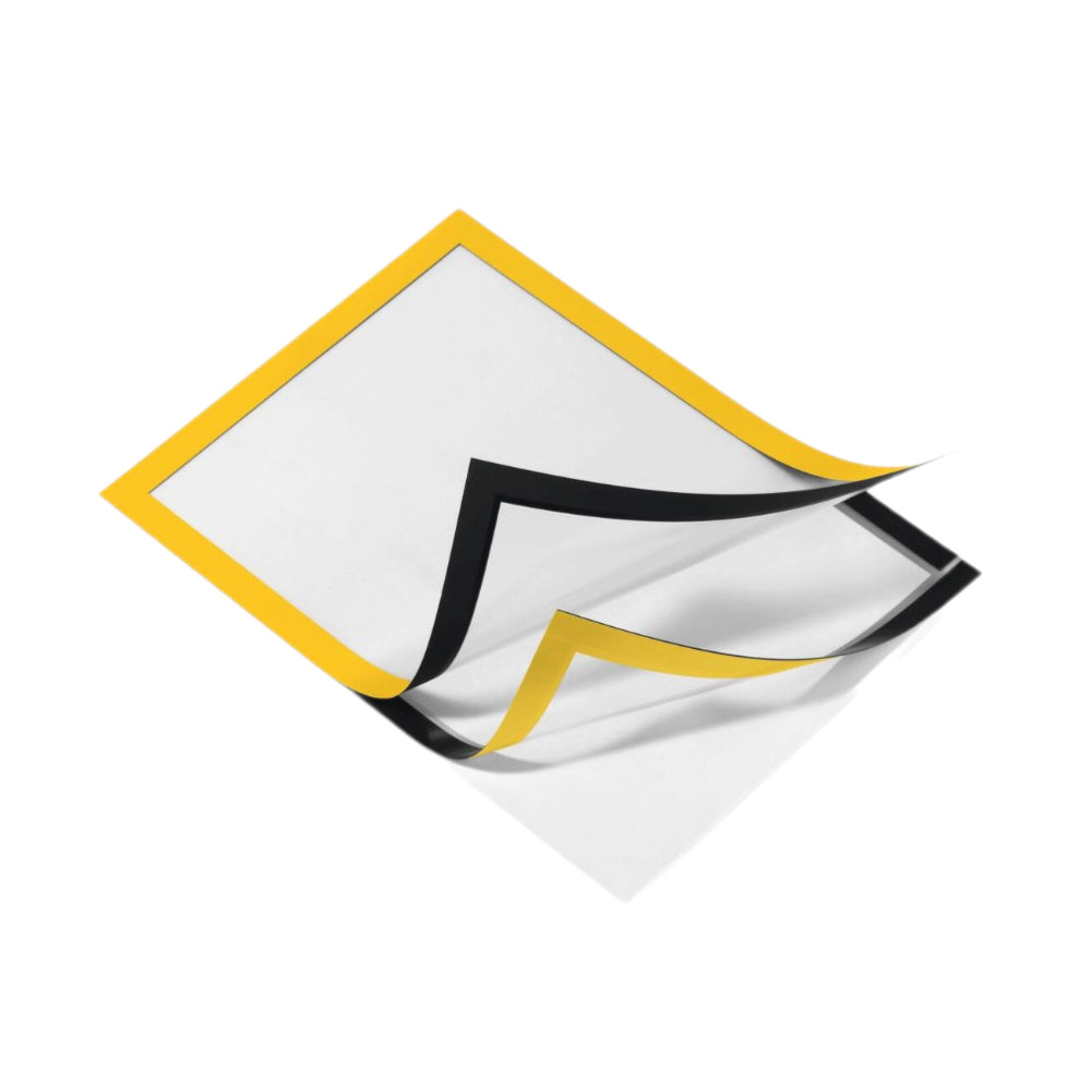 Moldura Adesiva A4  Duraframe 4872-04 Amarelo 2un