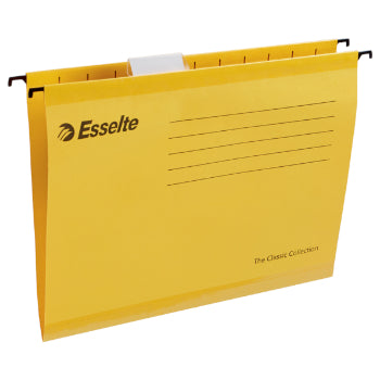 Capa Suspender 345x240mm Din A4  Amarelo 25un