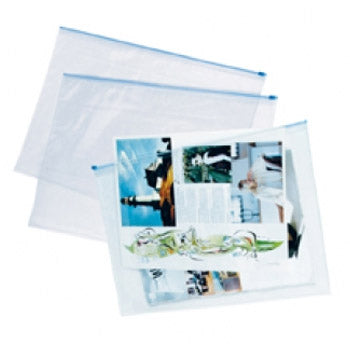 Bolsa 330x480mm A3 Fecho Correr Plástico Flexível Eagle