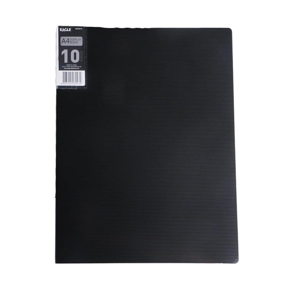 Pasta c/10 Bolsas 20 Páginas Catálogo Eagle Preto