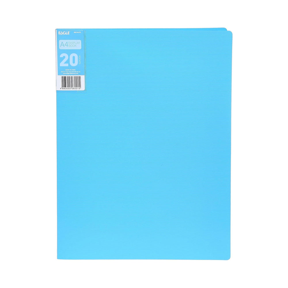 Pasta c/20 Bolsas 40 Páginas Catálogo Eagle Azul