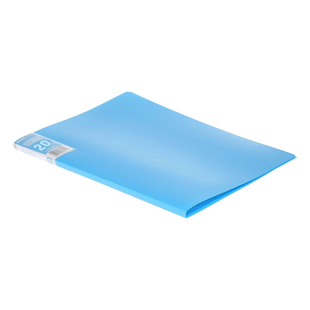 Pasta c/20 Bolsas 40 Páginas Catálogo Eagle A4 Azul
