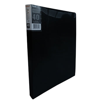 Pasta c/40 Bolsas 80 Páginas Catálogo Eagle Preto