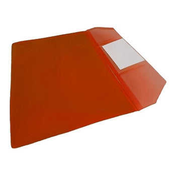 Bolsa 165x225mm A5 Envelope PVC Visor Vermelho 10un