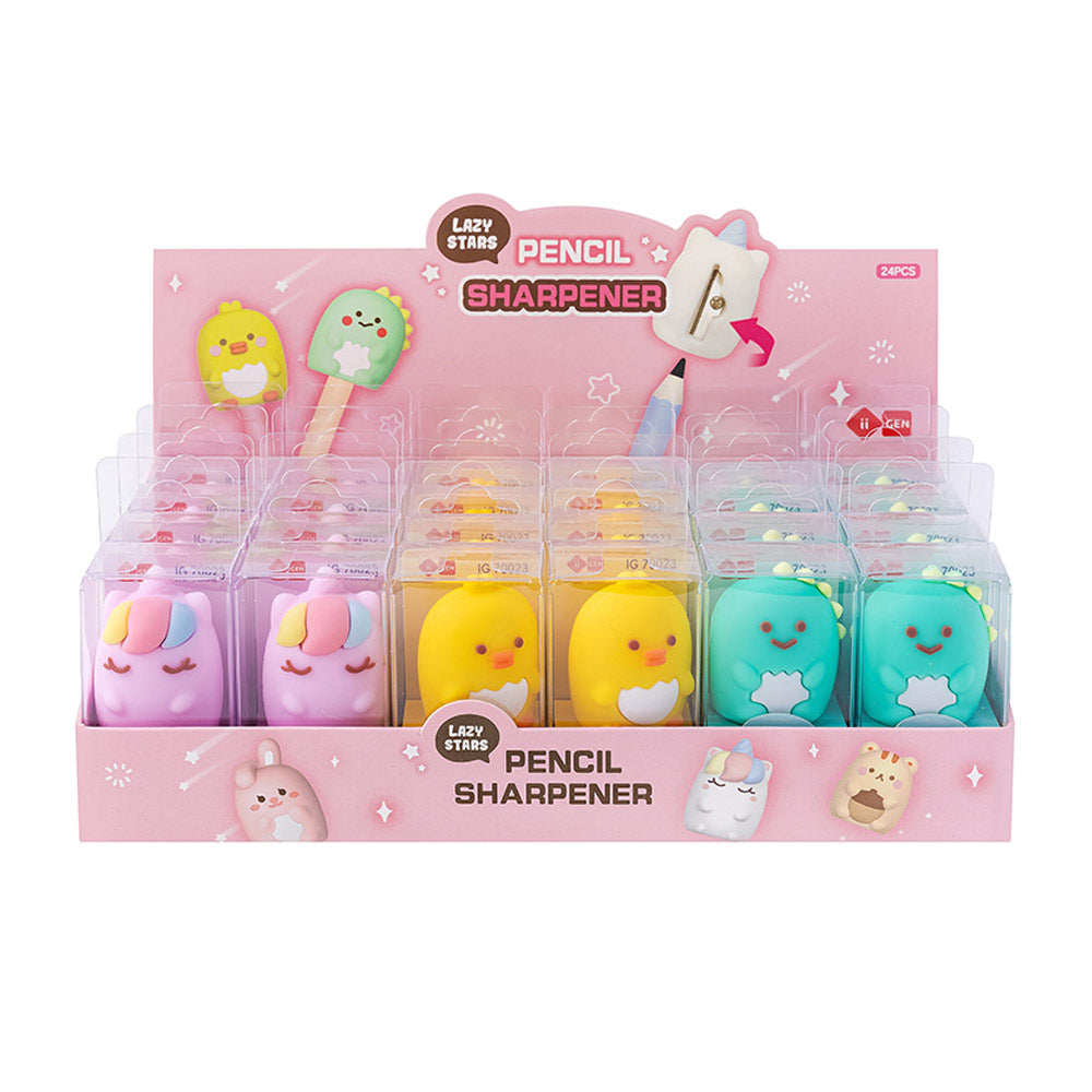 Afia Lápis 1 Boca Lazy Stars Cute Animals Sortido 1un