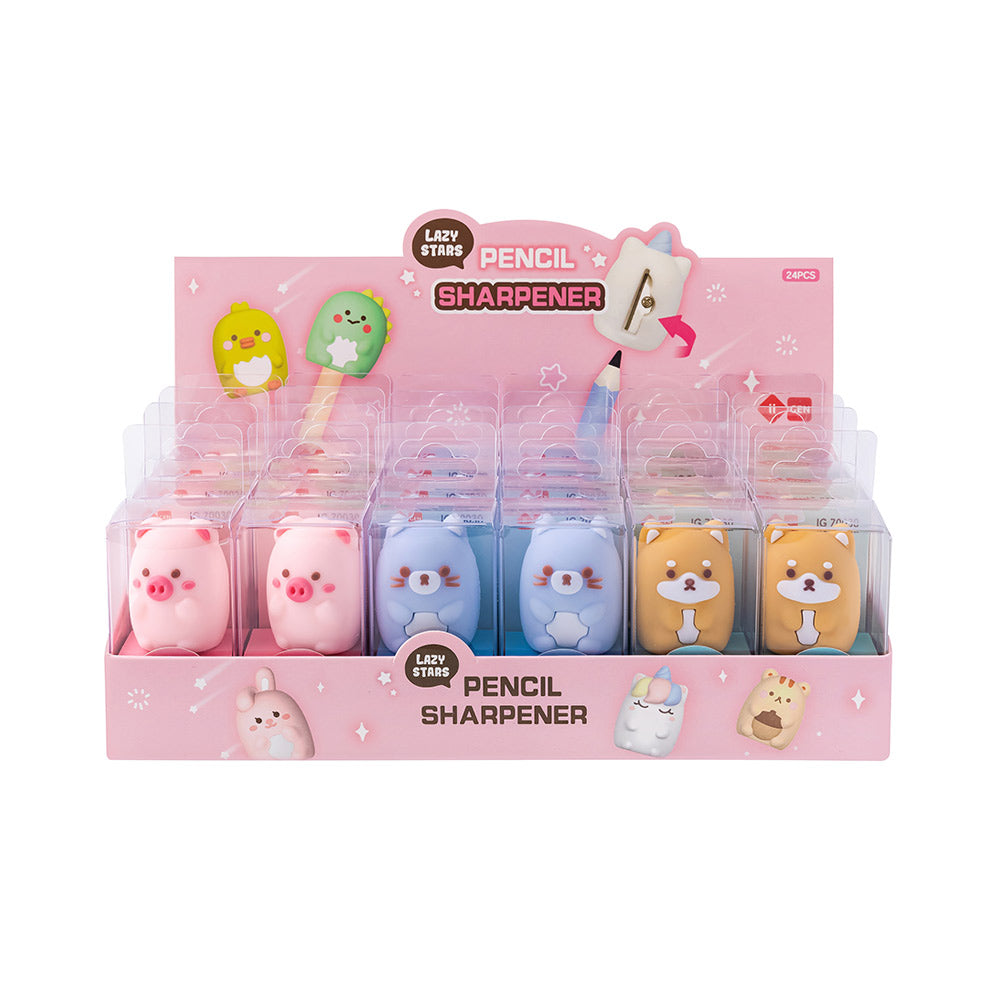 Afia Lápis 1 Boca Lazy Stars Soft Animals Sortido 1un