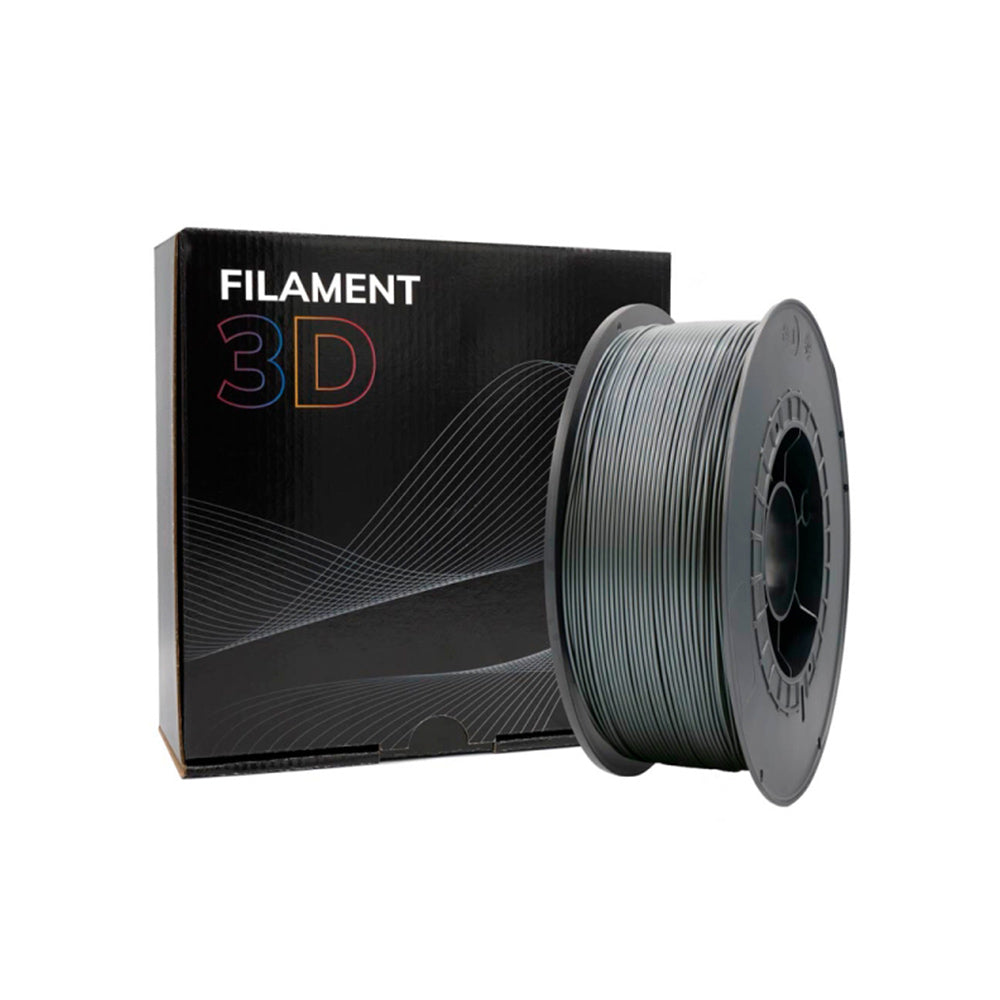 Filamento Universal PLA 1.75mm 1Kg Prata