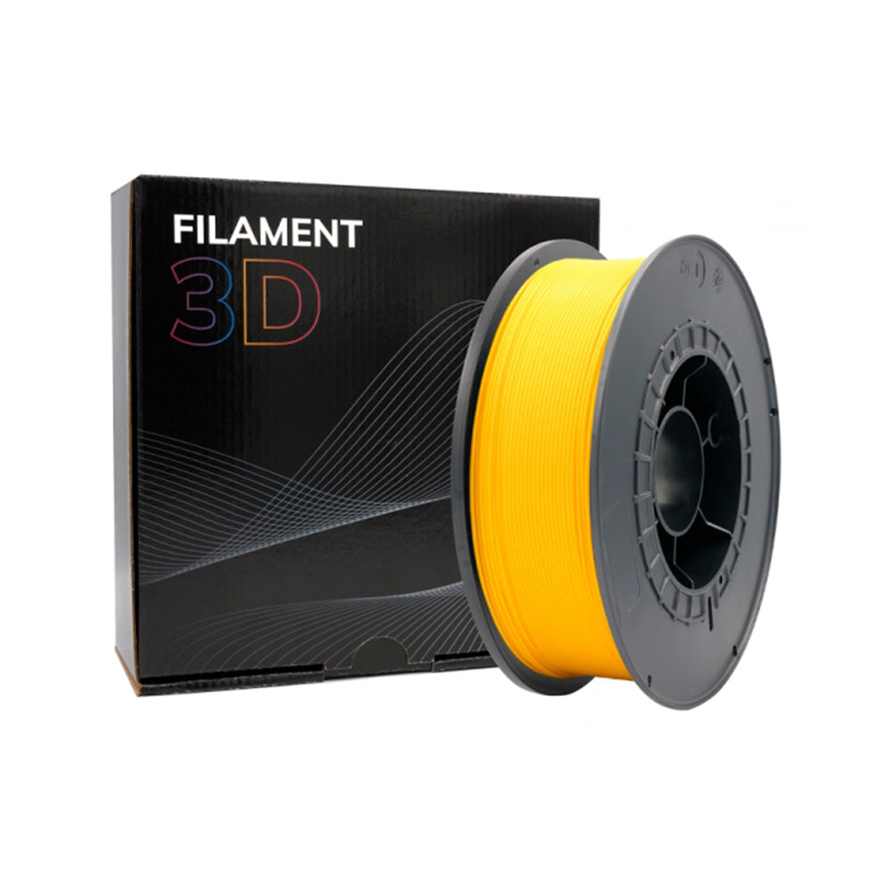 Filamento Universal PLA 1.75mm 1Kg Amarelo