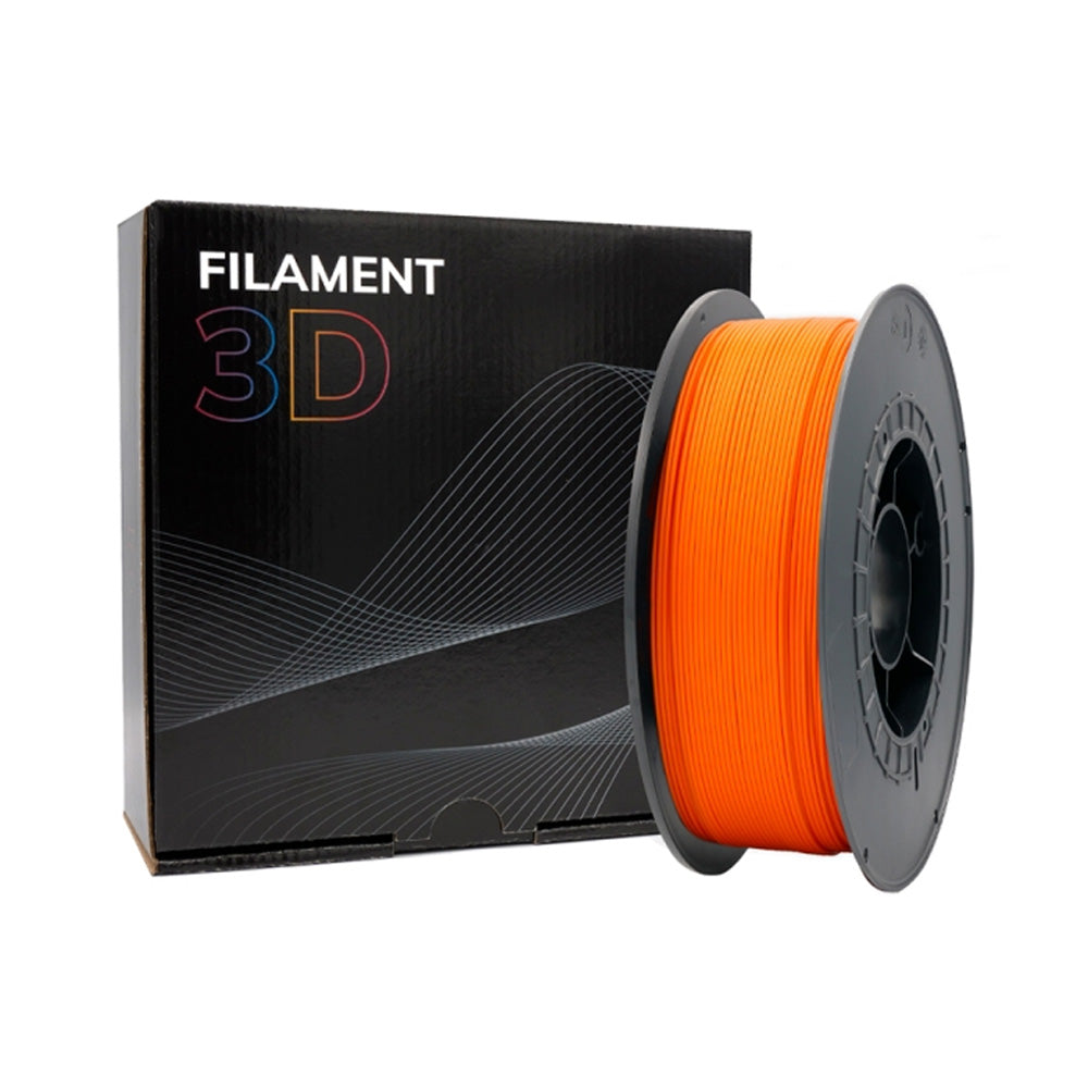 Filamento Universal PLA 1.75mm 1Kg Laranja