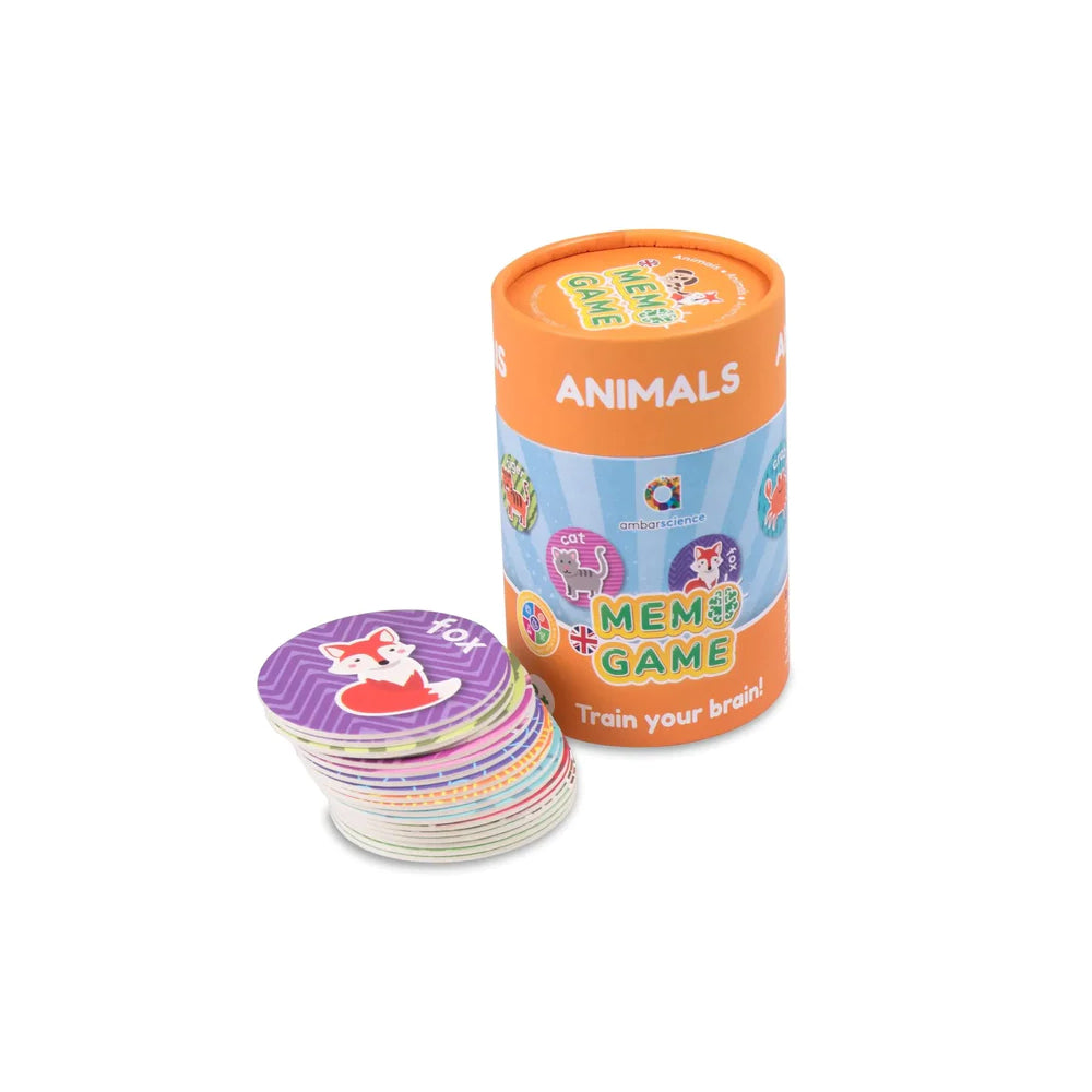 Jogo de Memória Animais Ambarscience