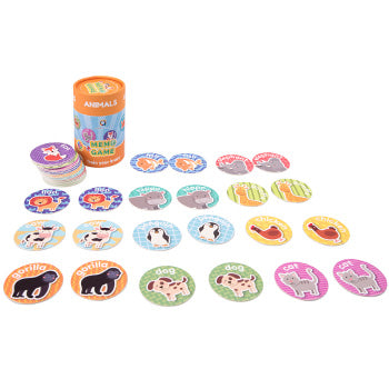 Jogo de Memória Animais Ambarscience