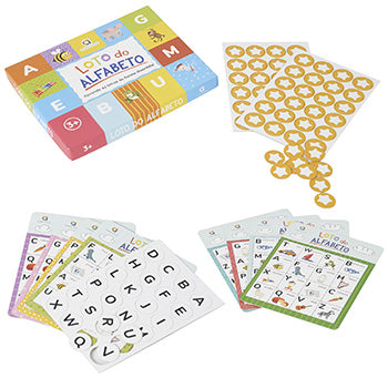Jogo Loto do Alfabeto Ambarscience