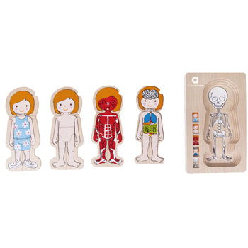Puzzle Corpo Humano Menina Ambarscience Madeira
