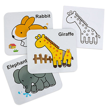 Pintura Mágica Elefante Girafa e Lebre Ambarscience