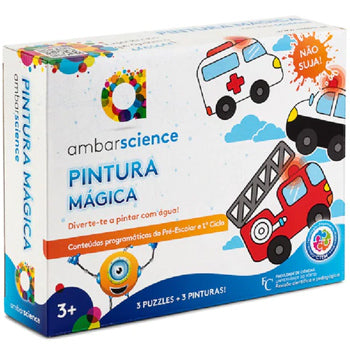 Pintura Mágica Veículos de Emergência Ambarscience