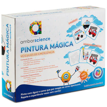Pintura Mágica Veículos de Emergência Ambarscience