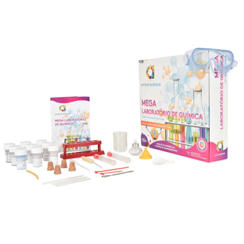 Kit Mega Laboratório de Química Ambarscience