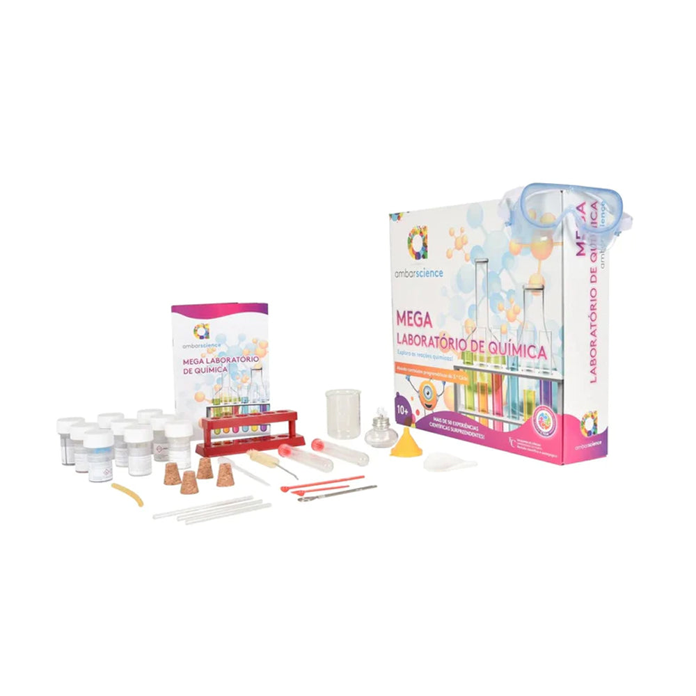 Kit Mega Laboratório de Química Ambarscience