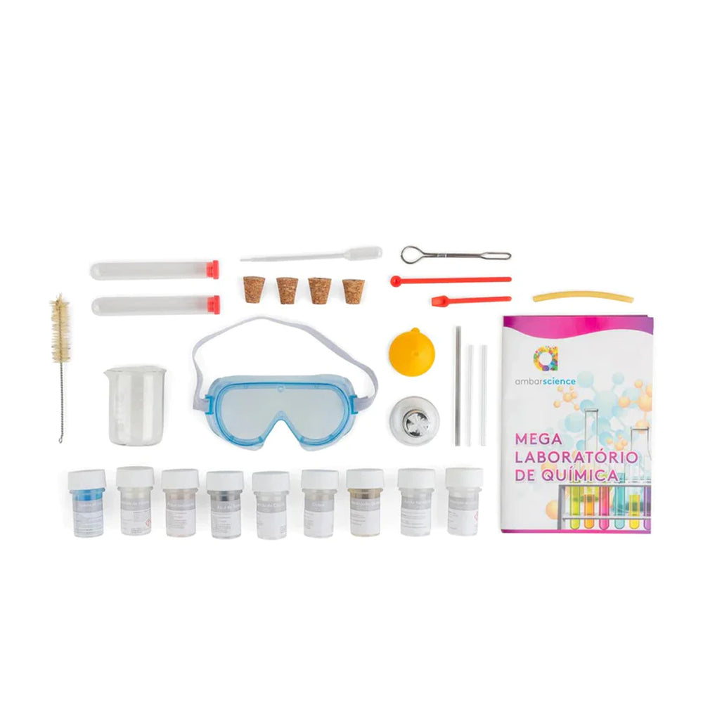 Kit Mega Laboratório de Química Ambarscience