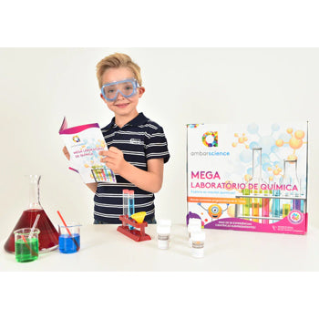 Kit Mega Laboratório de Química Ambarscience