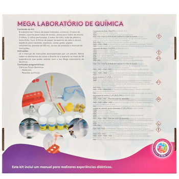 Kit Mega Laboratório de Química Ambarscience
