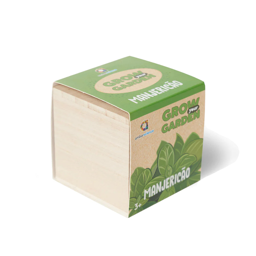 Grow your Garden Manjericão Ambarscience