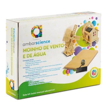 Puzzle 3D Moinho de Vento e Água Ambarscience