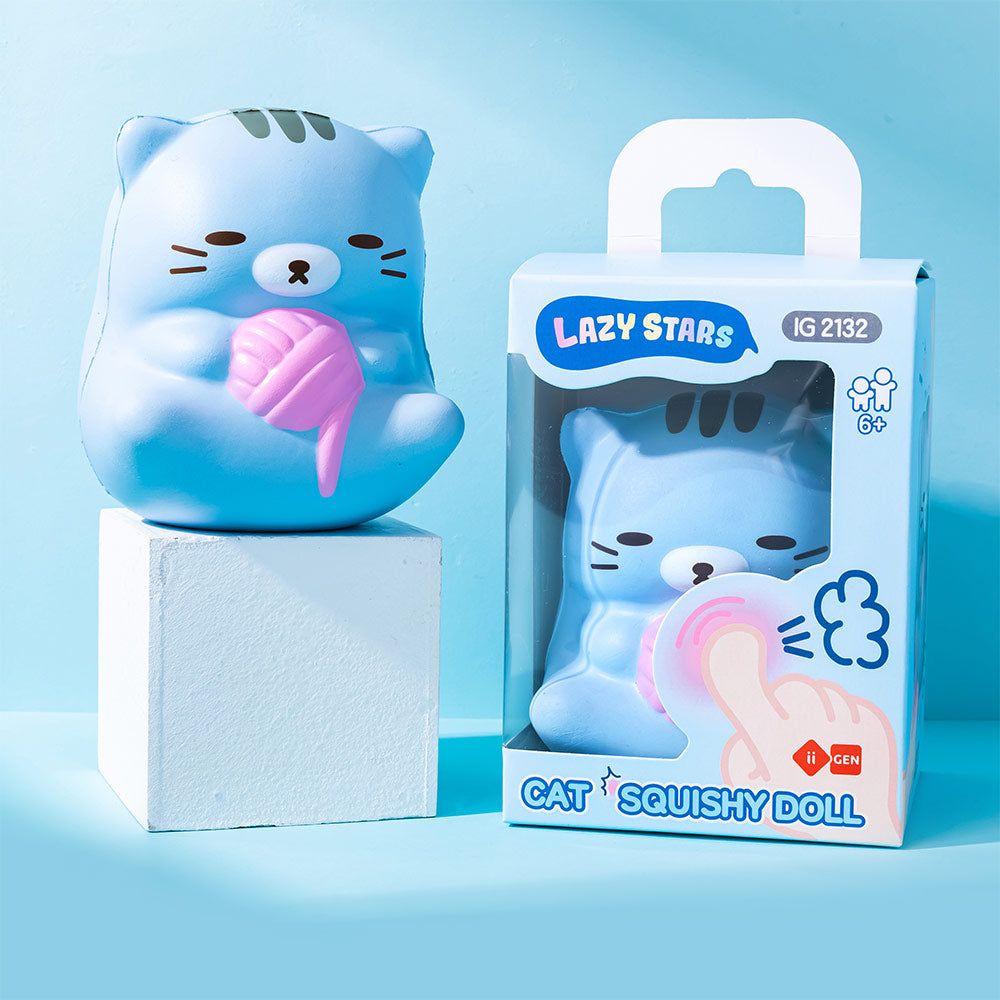 Boneco Squishy Lazy Stars Cat 1un