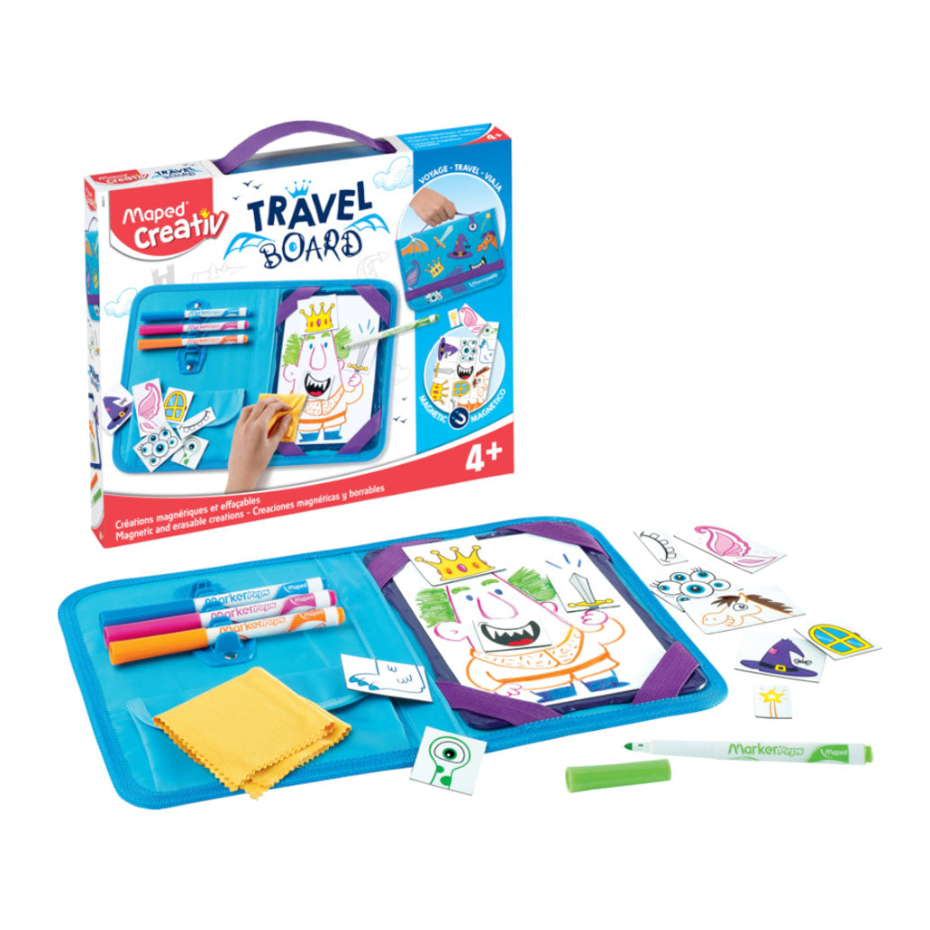 Kit Viagem Magnético - Princesa e o Cavaleiro