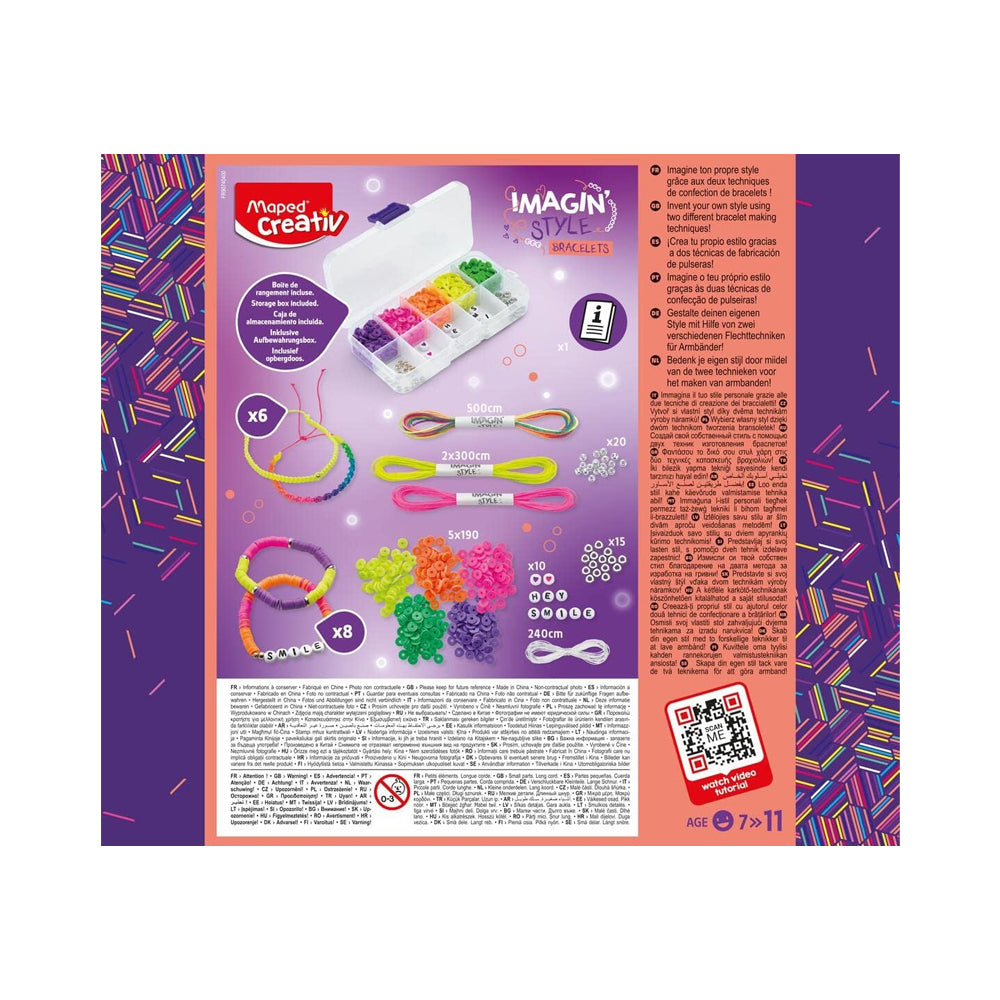 Caixa ImaginStyle Pulseiras Neon