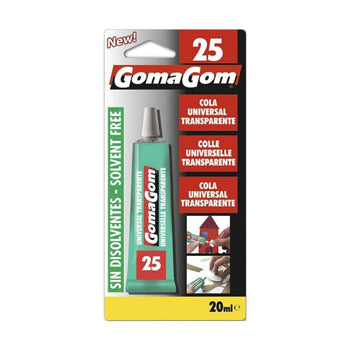Cola Universal 020ml s/Solventes Transparente Blister 1un