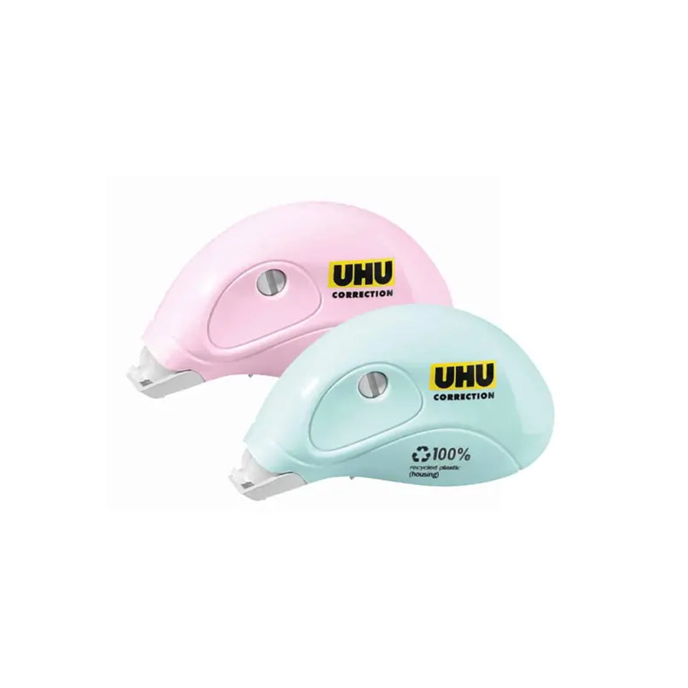 Corretor Fita 5mmx6m Mini Roller UHU Sortido Pastel 1un