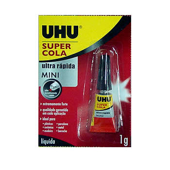 Cola Rápida 1g UHU Super Mini Blister