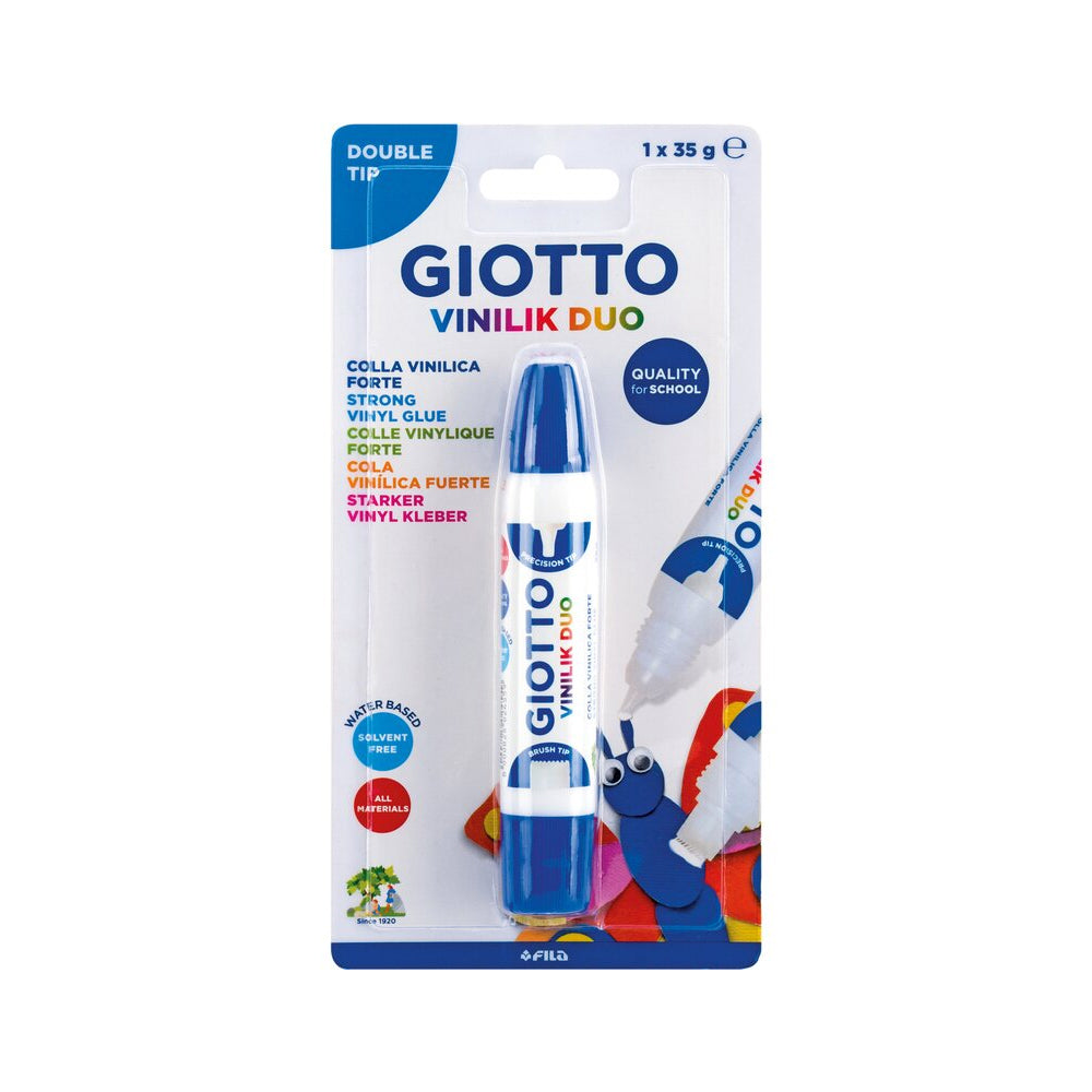Cola Branca Vinilica Giotto Vinilik Duo 35ml 1un
