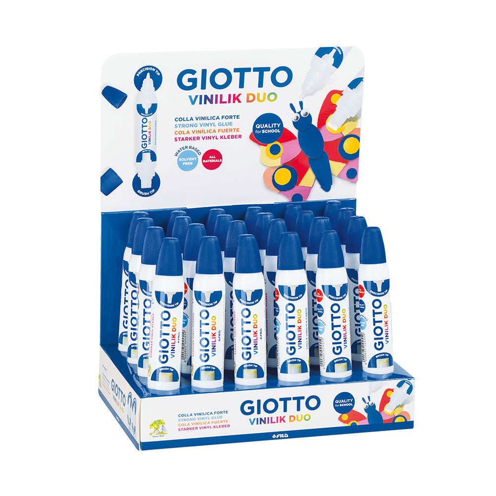 Cola Branca Vinilica Giotto Vinilik Duo 35ml 1un