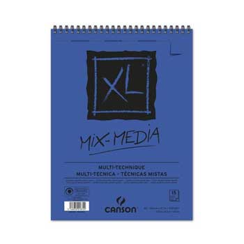 Bloco Espiralado Canson XL Mix Media A5 300g 30Fls