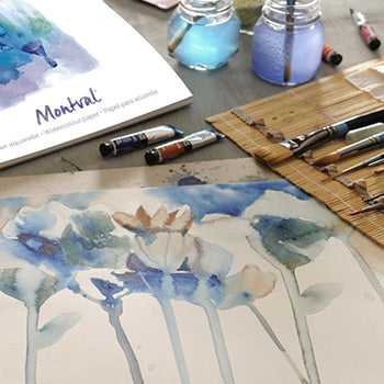 Caderno Canson Artbook Montval 20x20cm 300g 48Fls