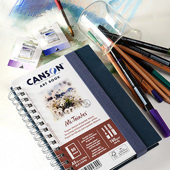 Caderno Canson Artbook Mi-Teintes A5 160g 80Fls