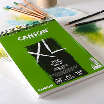 Bloco Espiralado Canson XL Dessin A4 160g 50Fls