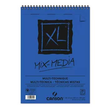 Bloco Espiralado Canson XL Mix Media A4 300g 30Fls