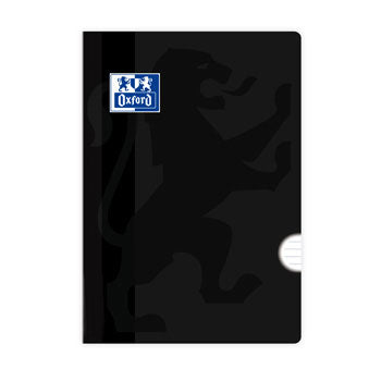 Caderno Agrafado A4 Pautado Oxford Colours Preto 48Fls 1un