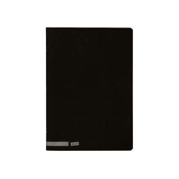 Caderno Agrafado A4 Quadriculado Preto 80Fls