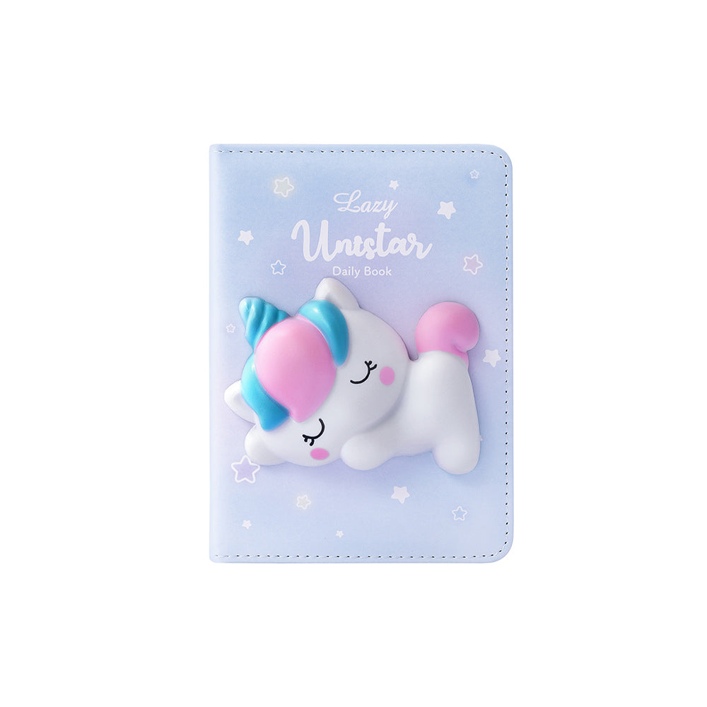 Bloco Notas 157x112mm Squishy Lazy Unistar 96Fls