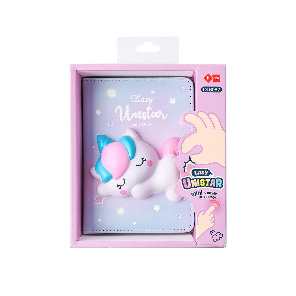 Bloco Notas 157x112mm Squishy Lazy Unistar 96Fls