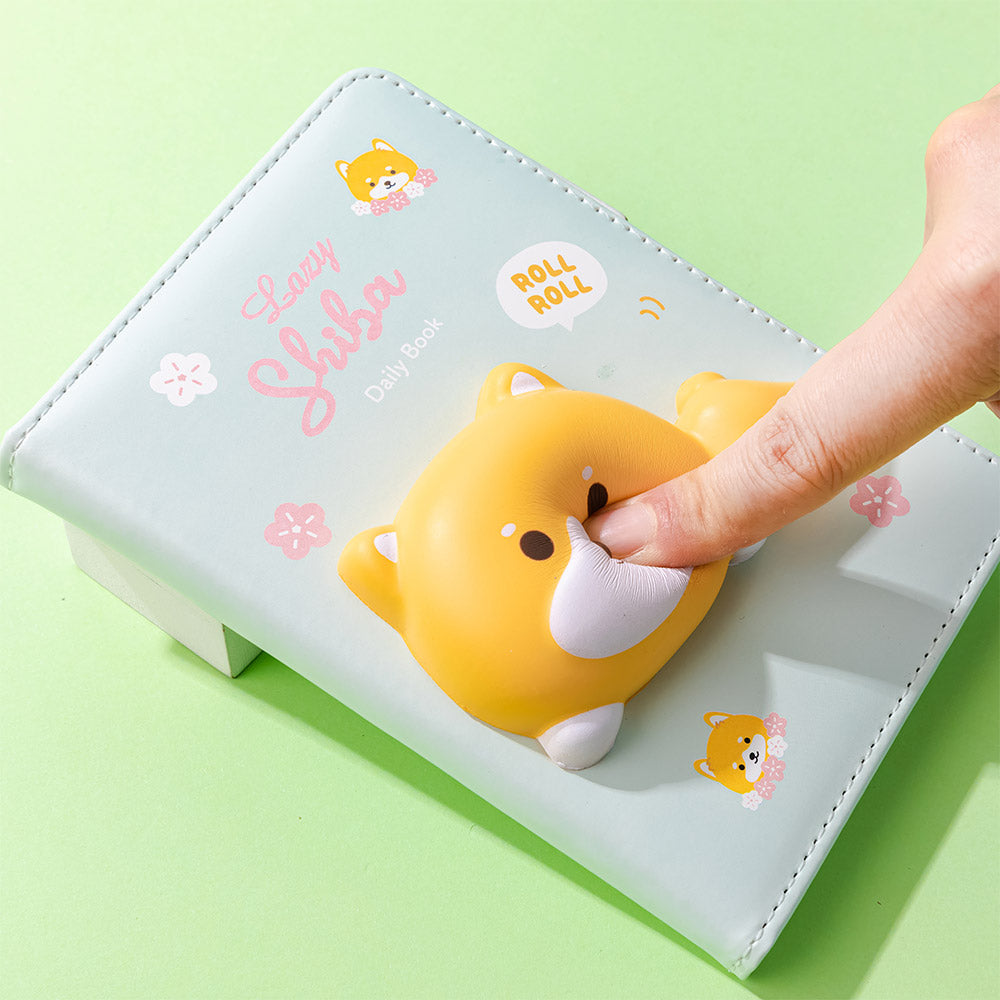 Bloco Notas 157x112mm Squishy Lazy Shiba 96Fls