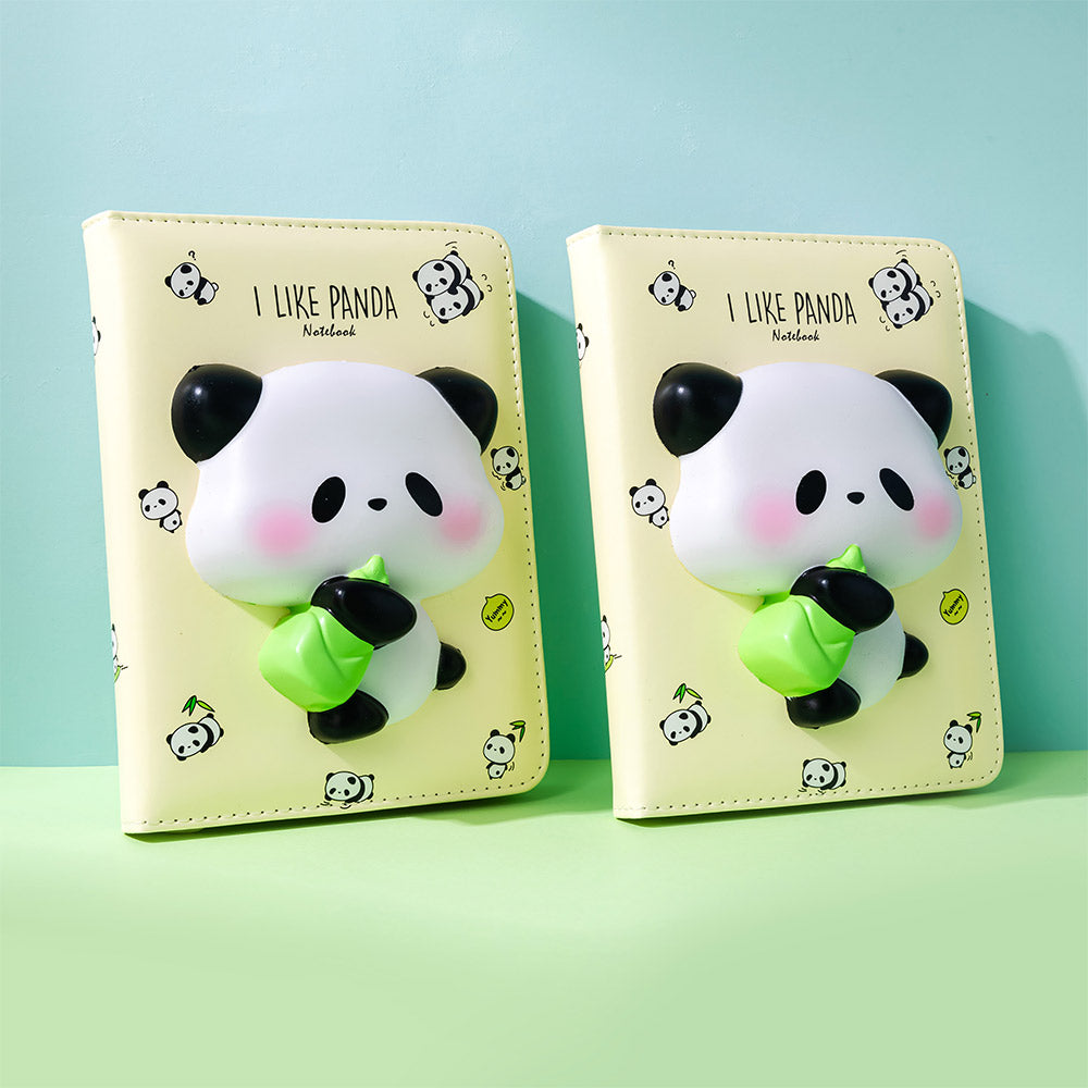 Bloco Notas 194x165mm Squishy I Like Panda 128Fls