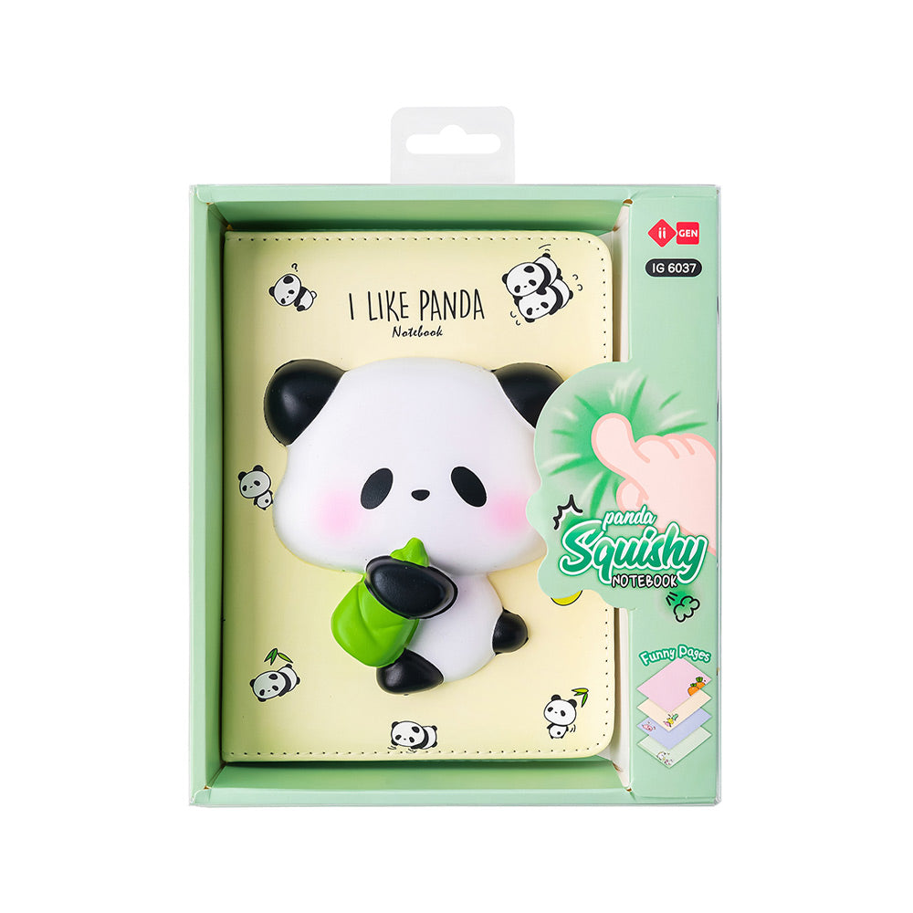 Bloco Notas 194x165mm Squishy I Like Panda 128Fls